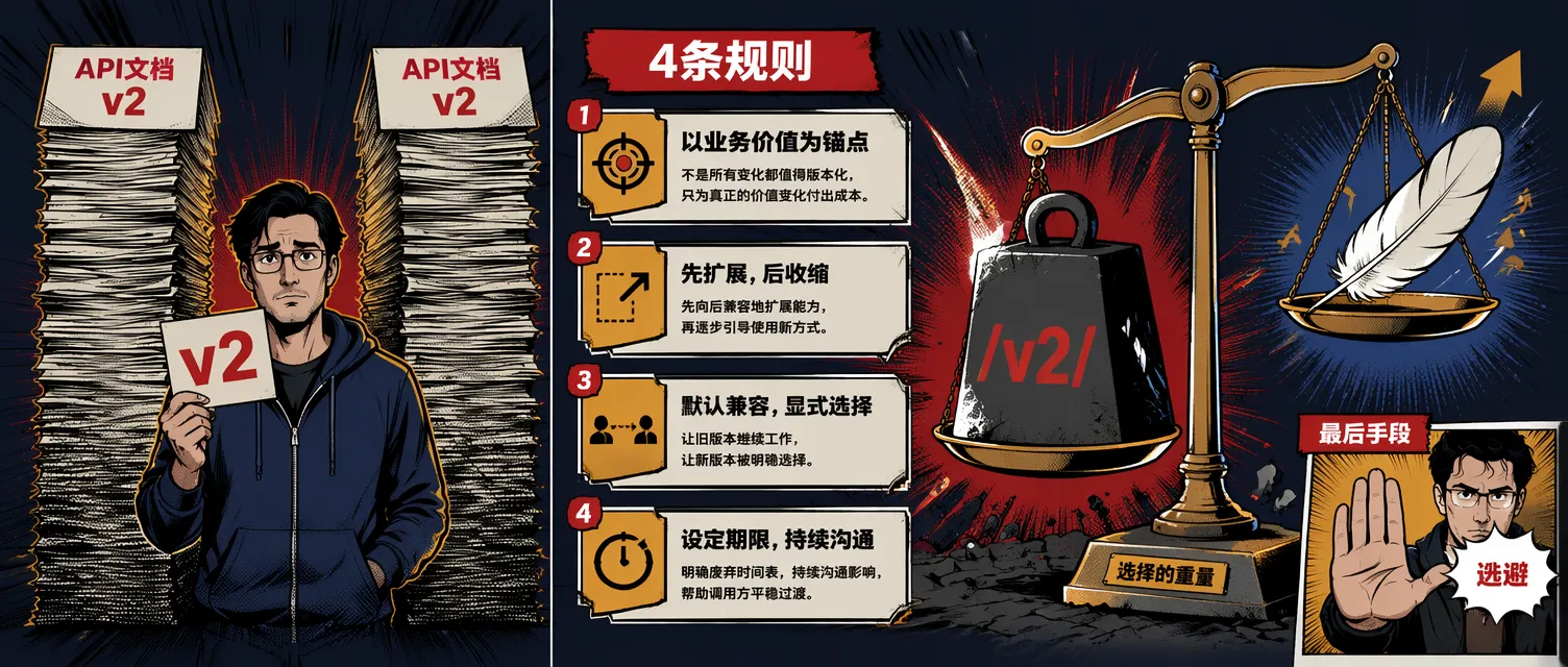 API 版本控制应该是你最后的手段