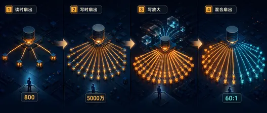 社交信息流系统设计：从读时扇出到混合扇出