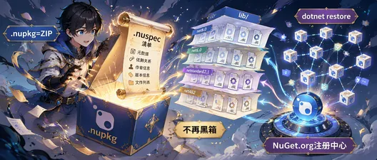 NuGet 包是什么？.nupkg 格式与 NuGet 注册中心详解
