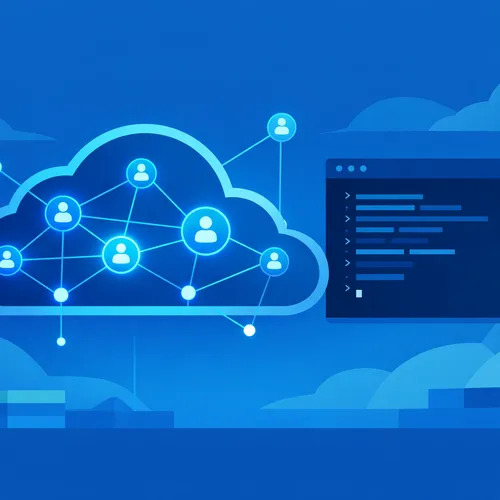 Azure 云端 AI Agent 节点连接示意图