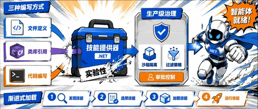 Agent Skills for .NET 正式发布：可复用的 Agent 领域技能包