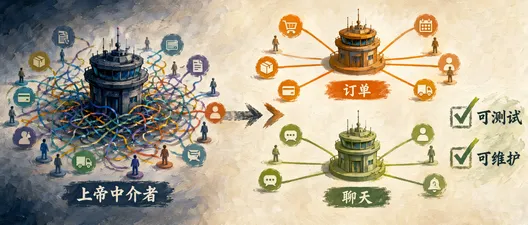 C# 中介者模式最佳实践：让代码组织经得起时间考验
