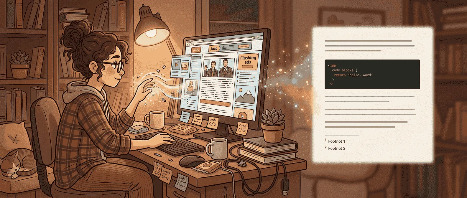 Defuddle 内容提纯概念图