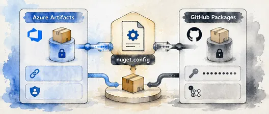 .NET 私有 NuGet 源实战：Azure Artifacts 与 GitHub Packages