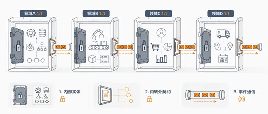 DDD 限界上下文在模块化单体中的实践：C# 代码指南