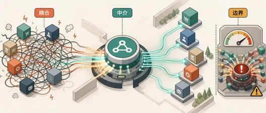 C# Mediator 模式：把对象通信收回到一个中介