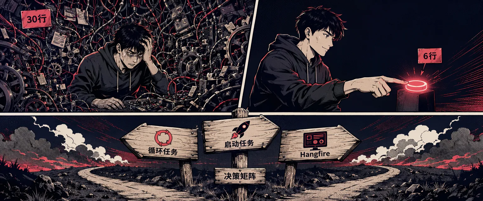 IHostedService vs BackgroundService 决策封面