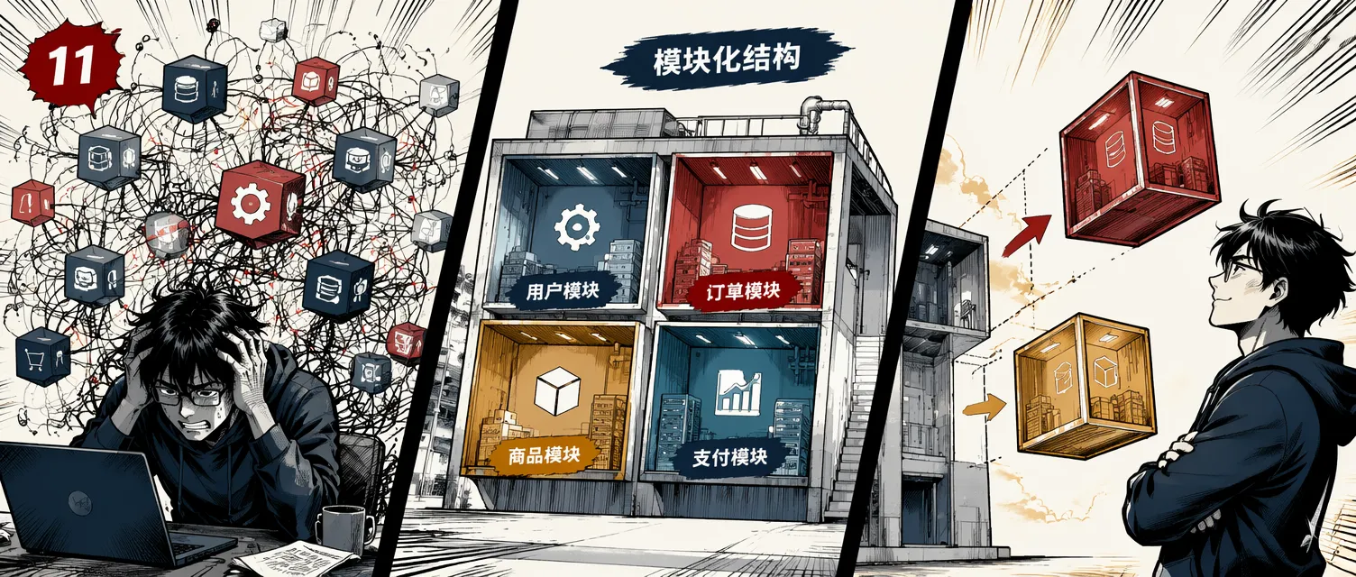 从单体到模块化单体再到微服务的架构演进