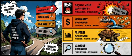 10 个会让 .NET 10 API 崩溃生产的反模式（以及如何修复）