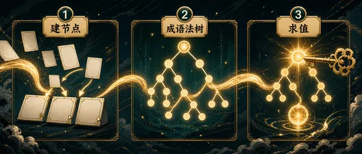Interpreter Pattern in C#：从表达式到 AST 求值