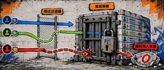 Postgres RLS：EF Core 多租户的第二道防线