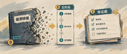 WinDbg MCP：用自然语言调试崩溃转储