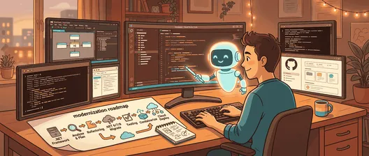 把 .NET 升级流程从 IDE 里解放出来：GHCP 的 modernize-dotnet agent 真正改变了什么