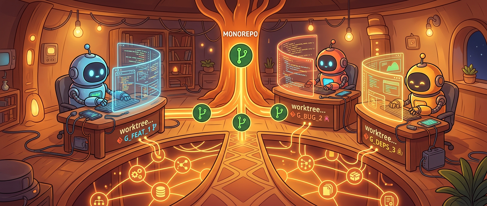 pnpm 如何用 Git Worktree 支持多 Agent 并行开发