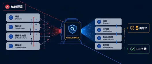 .NET 项目必加的 5 类架构测试