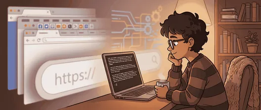 当一个浏览器被压到 1000 行 C，真正被拷问的不是功能多少，而是 Web 到底还剩多少本质