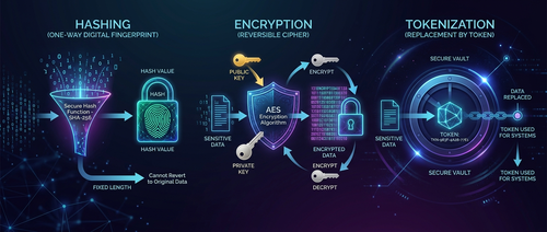 哈希、加密与令牌化：一个问题决定该用哪个