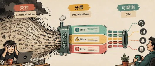 .NET 日志记录：从 Console.WriteLine 到生产级可观测性
