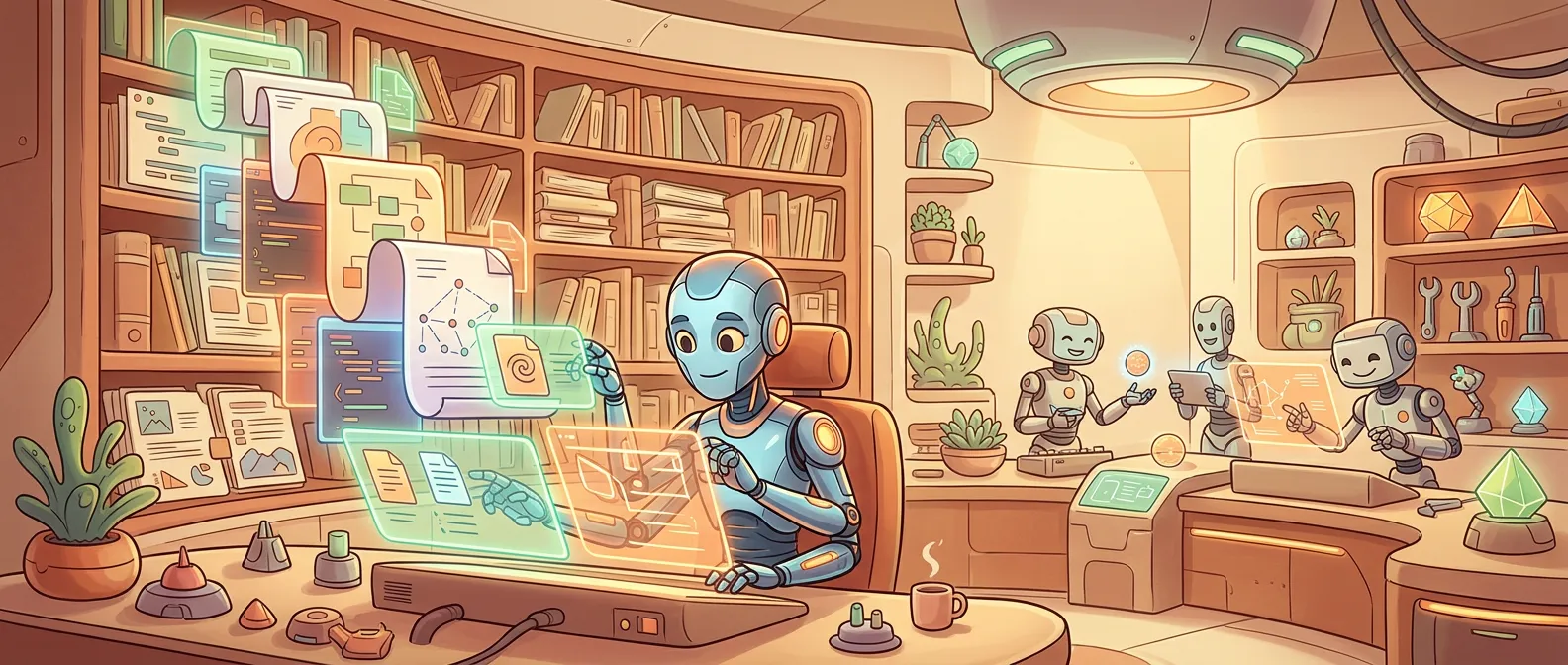 1M context 与 agent 工作流概念图