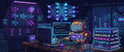 Generative AI for Beginners .NET 第二版封面公告图