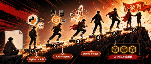 无需 CS 学位，如何成为 AI 工程师：一份 12 个月的完整自学路线