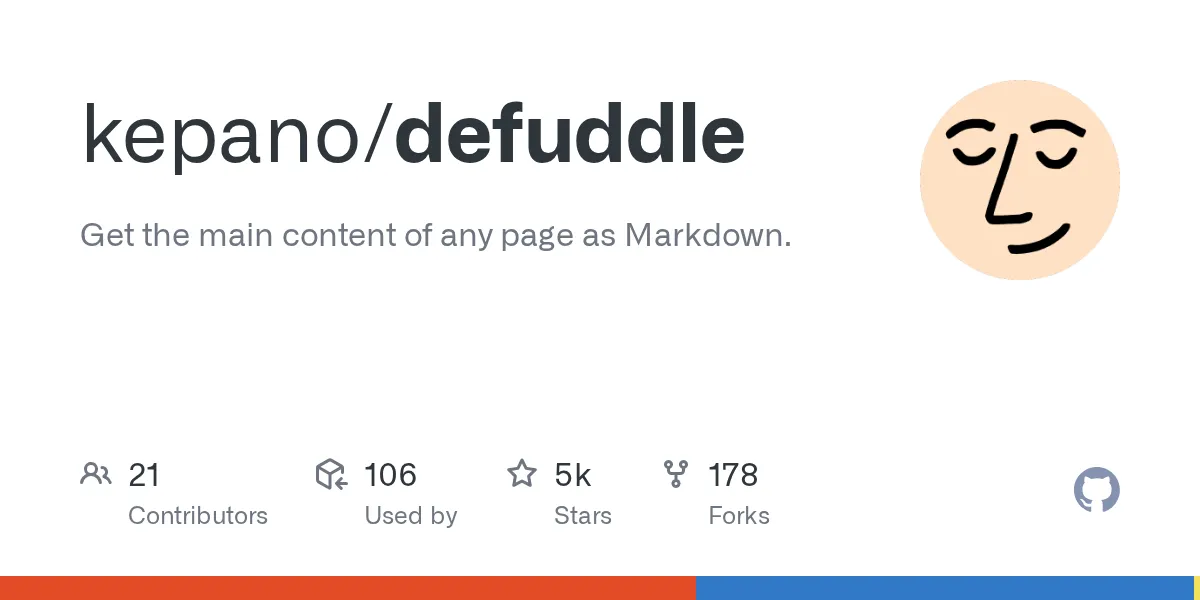 Defuddle GitHub 配图