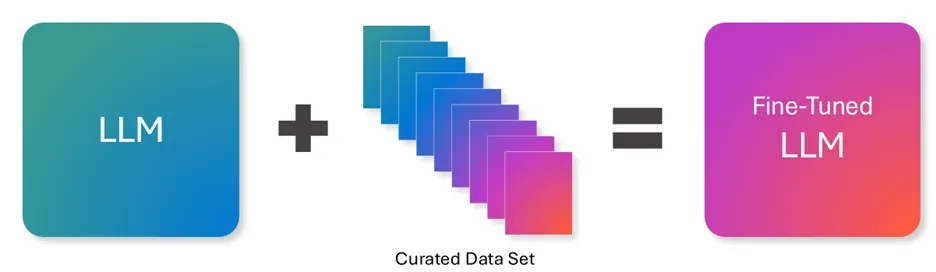 微调流程示意图